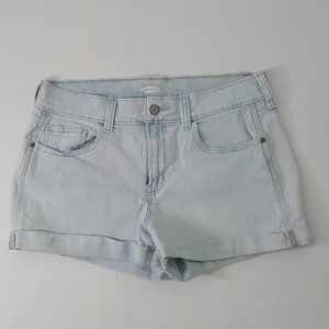 Women's OLD NAVY Casual Shorts Size 6 Light Blue